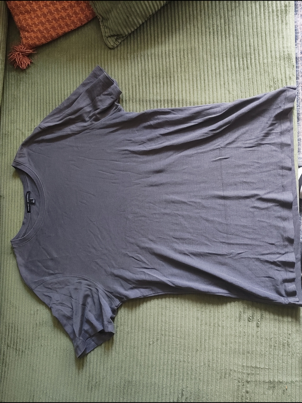 Robert Barakett Charcoal Crewneck Tee
